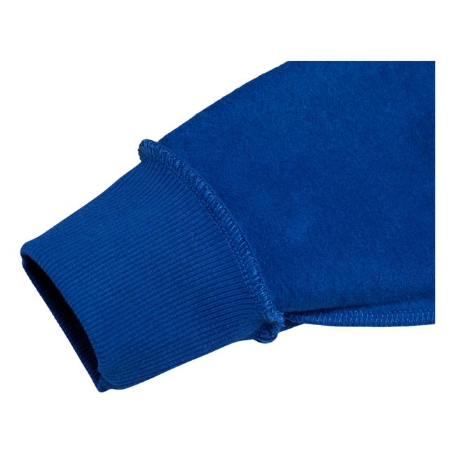 Felpa con cappuccio Onset V2 in cotone organico | Blu reale
