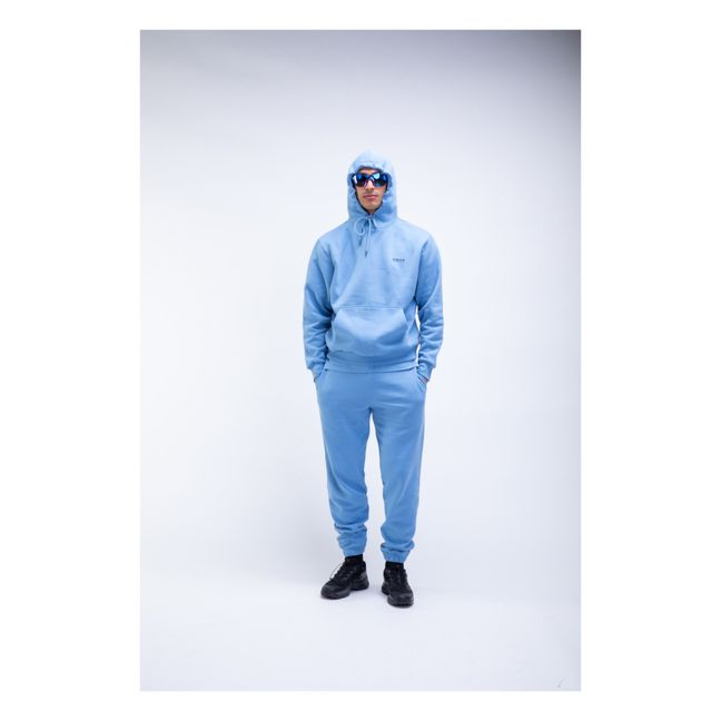 Hoodie Onset Vertical V2 aus Bio-Baumwolle | Hellblau
