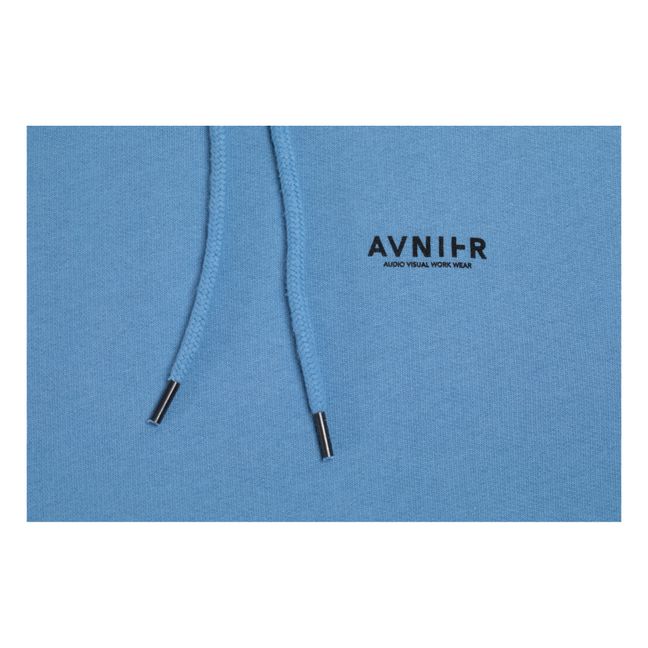 Hoodie Onset Vertical V2 Coton Bio | Bleu ciel