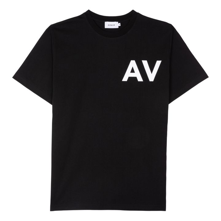 T-shirt Source AV aus Bio-Baumwolle | Schwarz- Produktbild Nr. 0