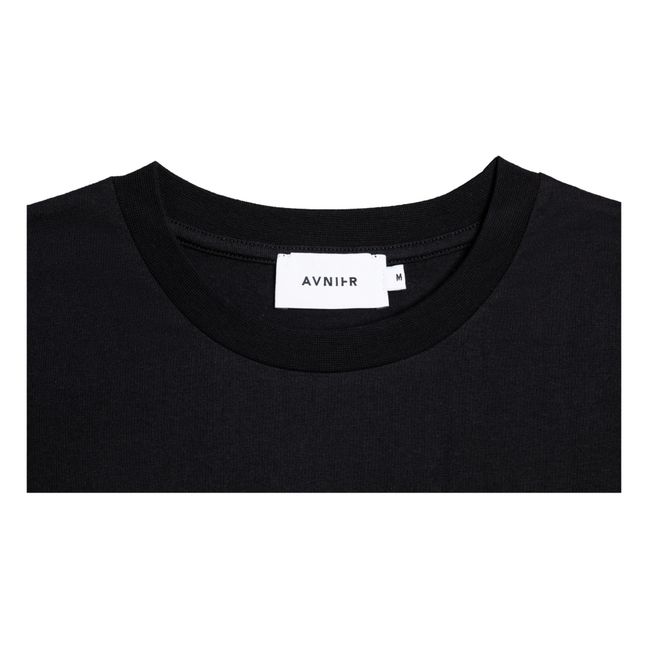 Camiseta de algodón ecológico Source AV | Negro
