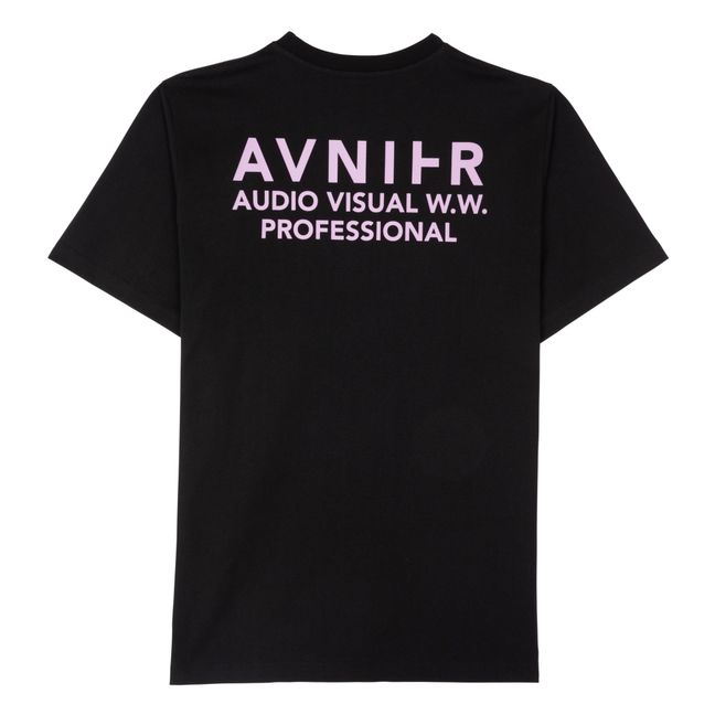 T-shirt Source AV in cotone organico | Nero