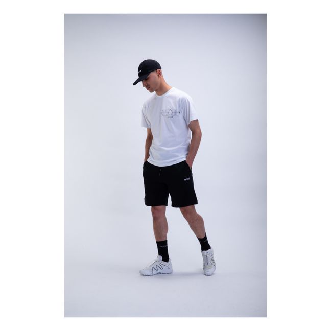 T-shirt Source A Wave in cotone organico | Bianco
