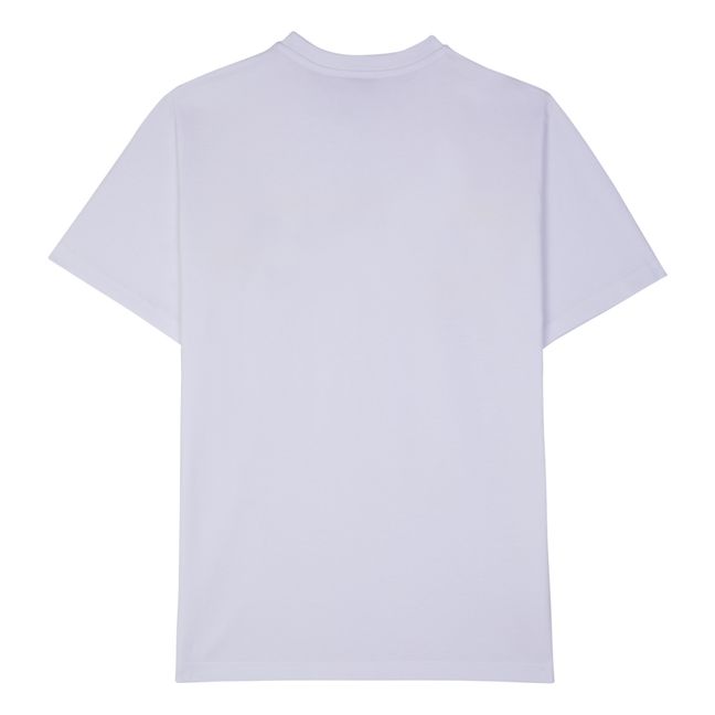 T-shirt Source Block Logo Coton Bio | Blanc