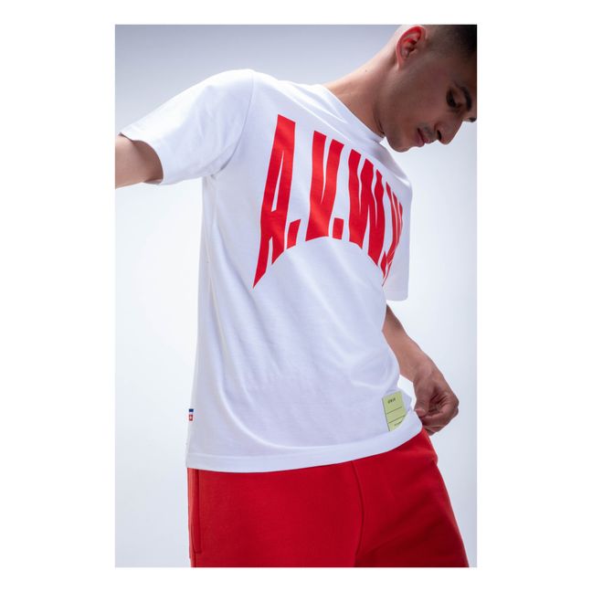 Camiseta de algodón ecológico Source AVWW | Blanco