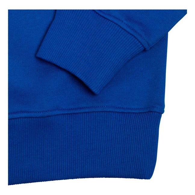 Sweat Encore A Wave Coton Bio | Bleu roi