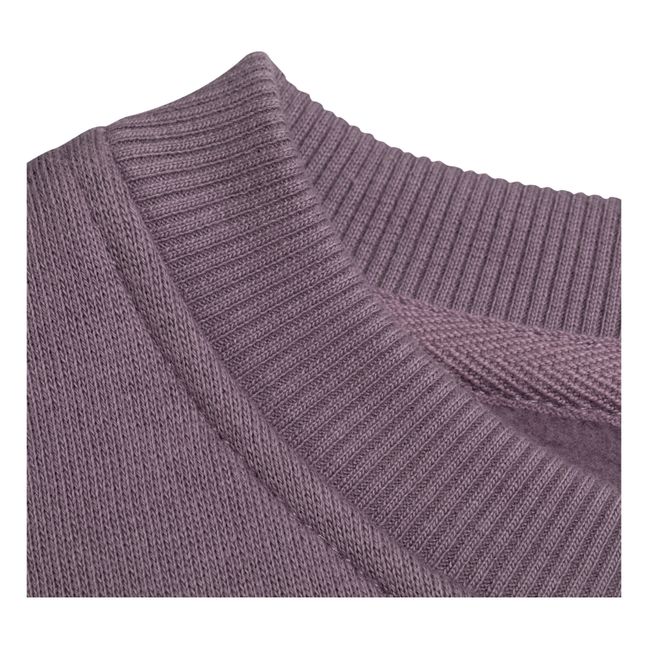 Encore AVWW Organic Cotton Sweatshirt | Marled violet