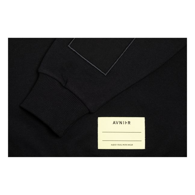 Shadow Organic Cotton Sweatshirt | Black
