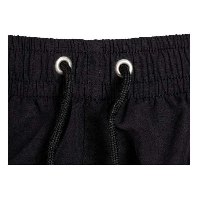 Pantalones cortos de poliéster reciclado | Negro
