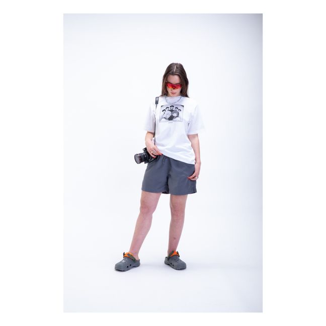 Short Fade Polyester Recyclé | Gris