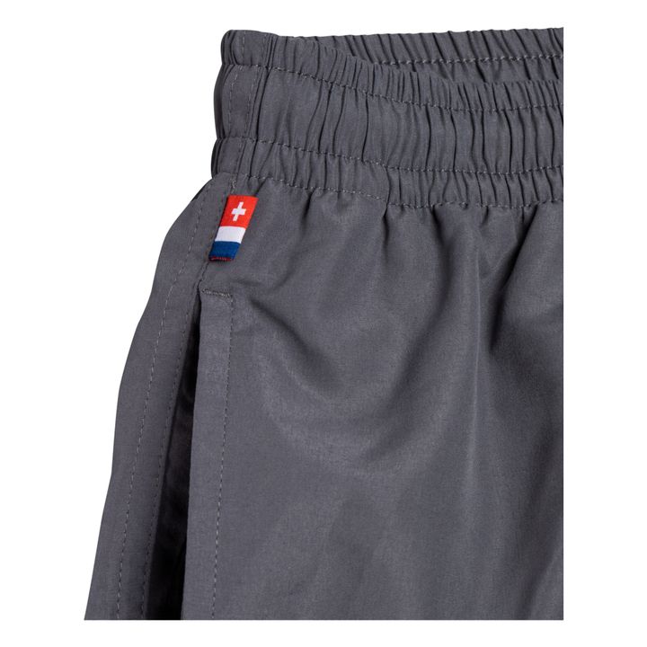 Pantalones cortos de poliéster reciclado | Gris- Imagen del producto n°6