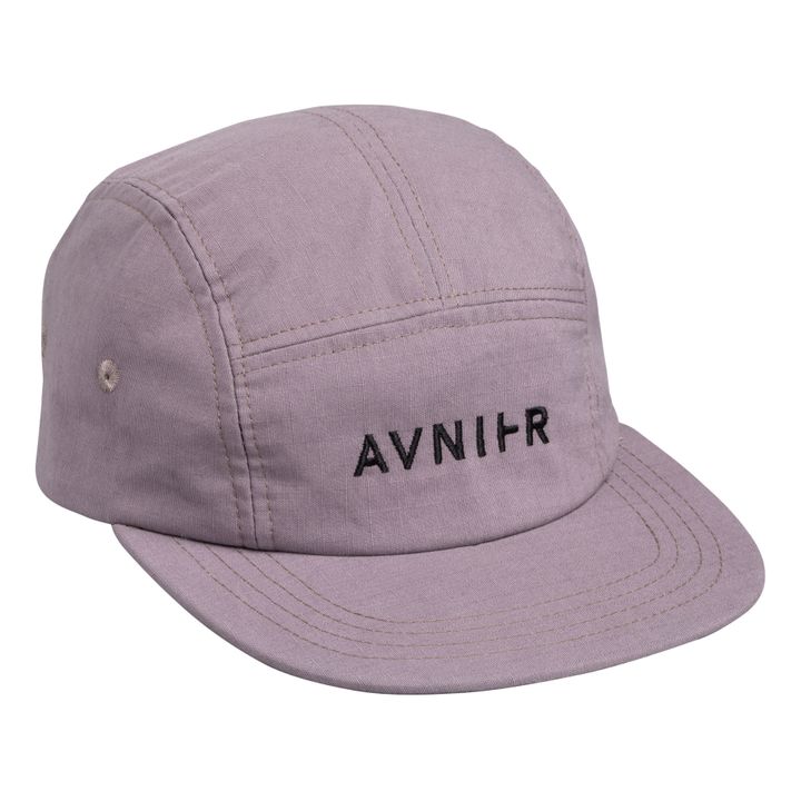 Repeat Organic Cotton Cap | Marled violet- Product image n°3