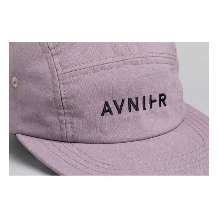 Repeat Organic Cotton Cap | Marled violet- Product image n°4