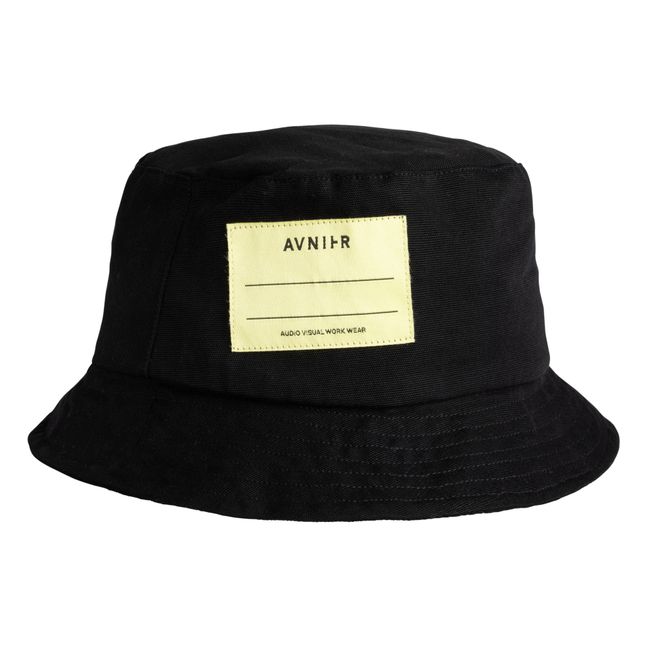 Sombrero de algodón orgánico Travelling V2 | Negro