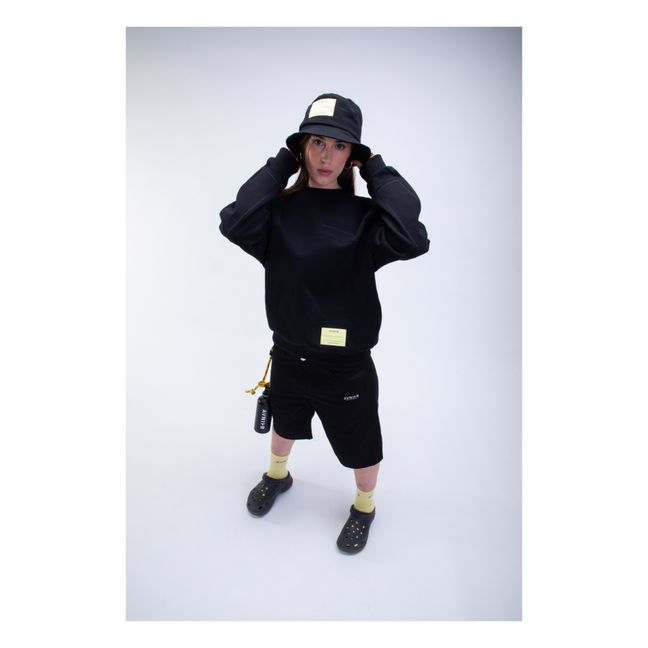 Cappello Bob Travelling V2 in cotone organico | Nero
