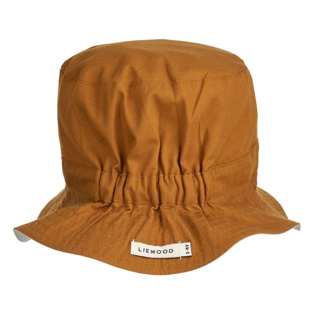 Bucket Hat Bio-Baumwolle Sander | Karamel