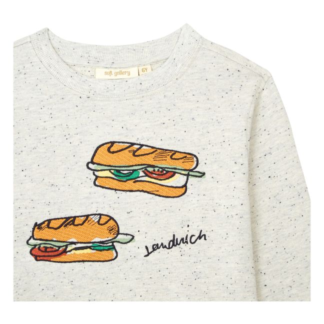 Sweatshirt Sandwich | Hellgrau