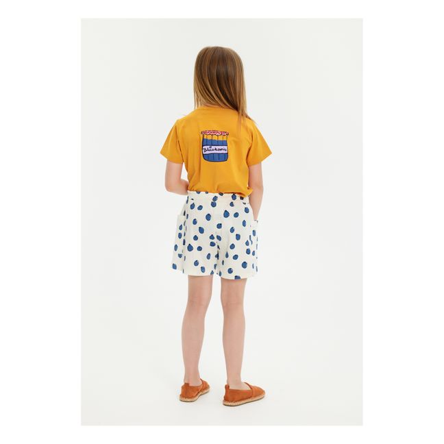 Short Myrtille Coton Bio | Blanc