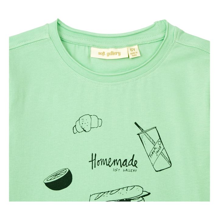 Camiseta Algodón orgánico | Verde- Imagen del producto n°2
