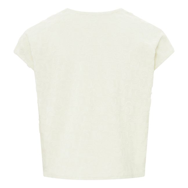 Organic Terry T-Shirt | Blanco Roto