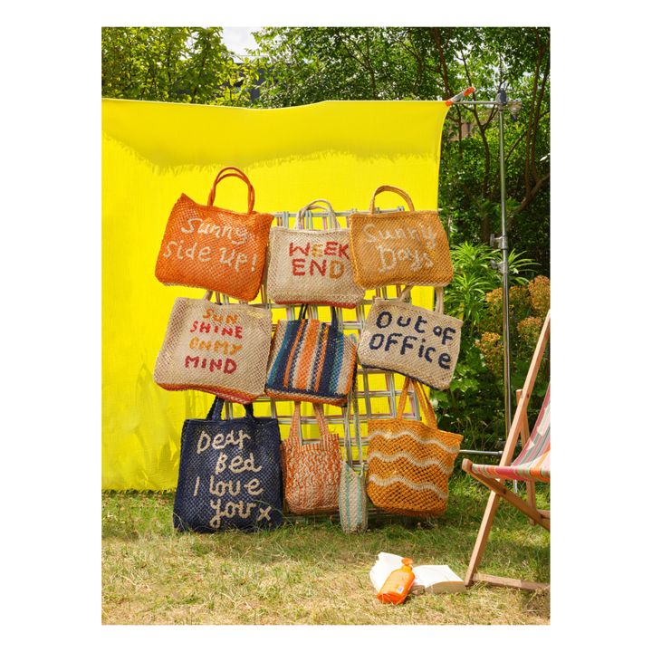 Large Parasol Picnic Basket Bag | Multicolore- Immagine del prodotto n°1