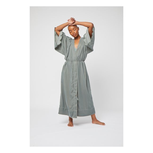 Cassia Dressing Gown | Green