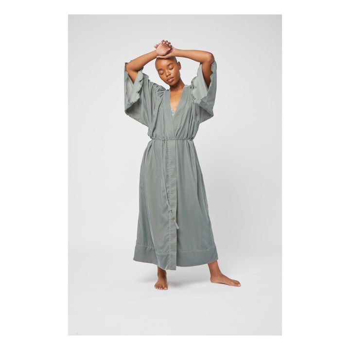 Cassia Dressing Gown | Verde- Imagen del producto n°1