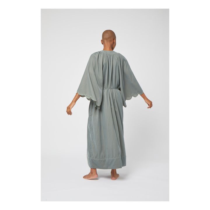 Cassia Dressing Gown | Verde- Imagen del producto n°6