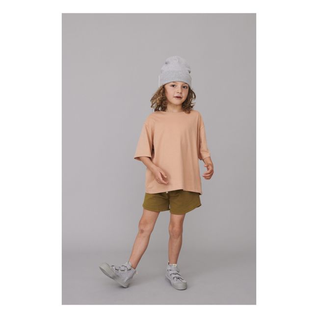Short Coton Bio Uni | Camel
