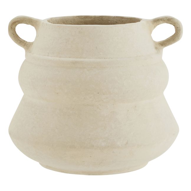 Vaso in cartapesta  | Off-White