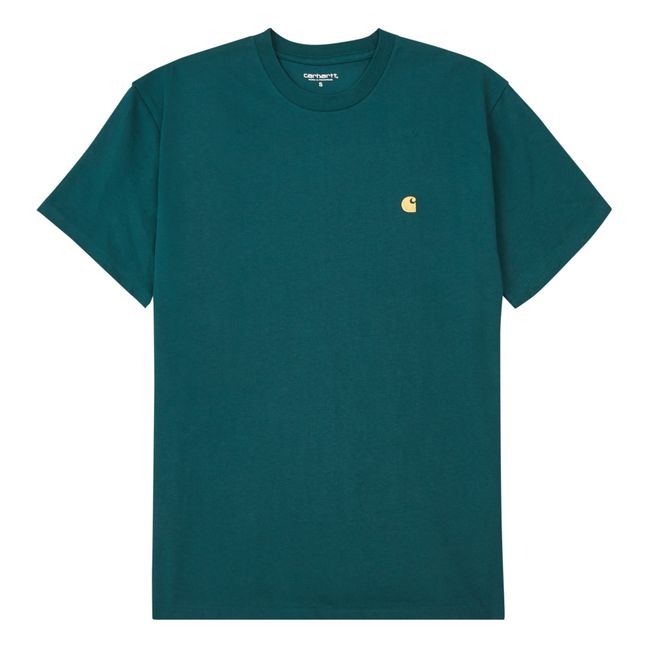 Chase Cotton T-Shirt | Verde bosque