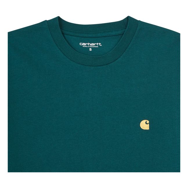 Chase Cotton T-Shirt | Verde bosque