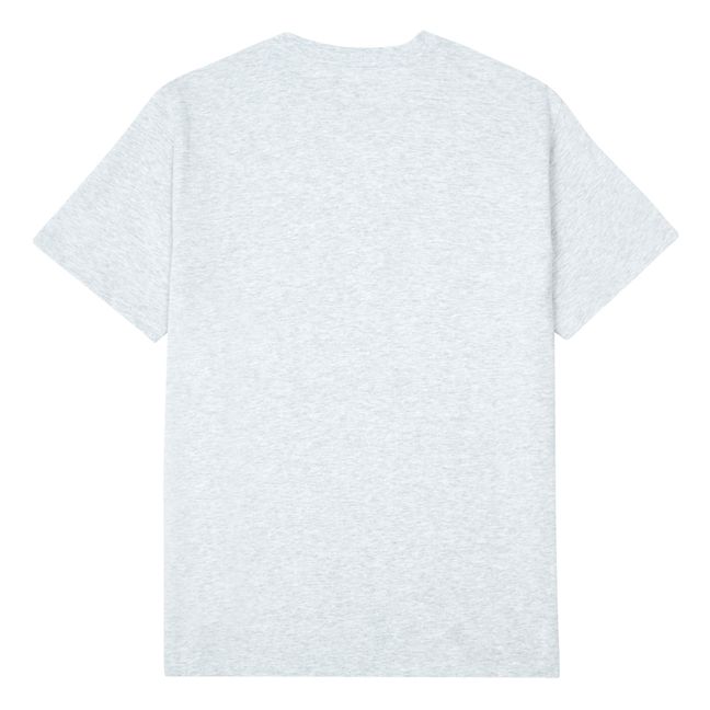 T-shirt Pocket in cotone | Ecru chiné