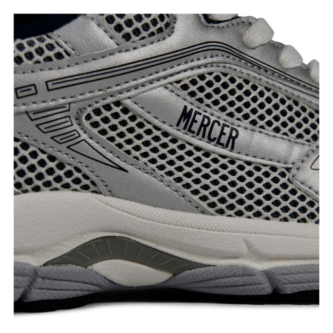Baskets The Re-Run Sport Cuir | Argenté