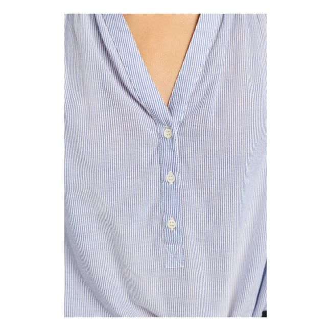 Gestreifte Bluse Nipoa | Blau