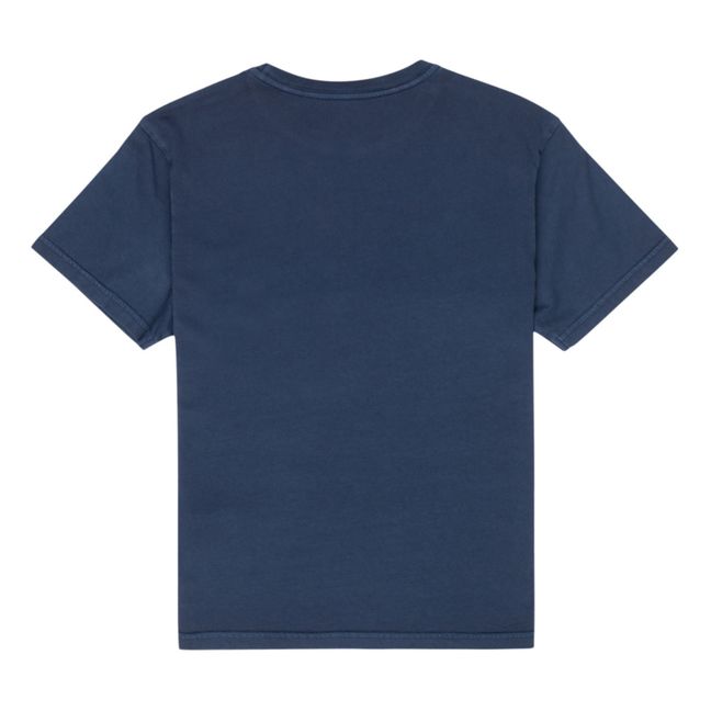 T-shirt con tasca | Blu marino