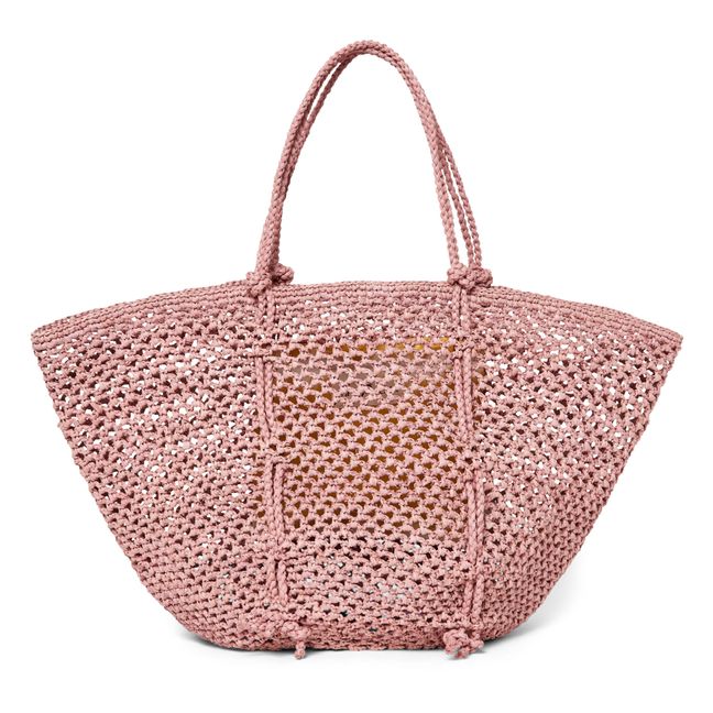 Sac Cap Lacy Large | Rose