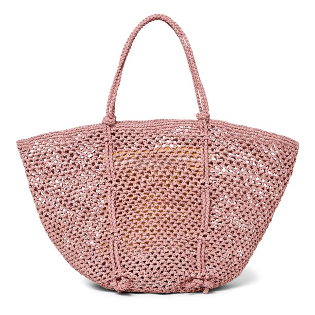 Sac Cap Lacy Large | Rose