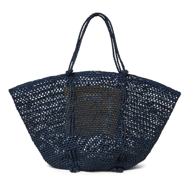 Cap Large Lacy Bag | Midnight blue