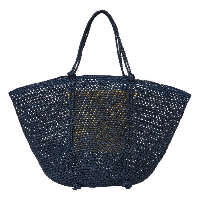 Cap Large Lacy Bag | Midnight blue