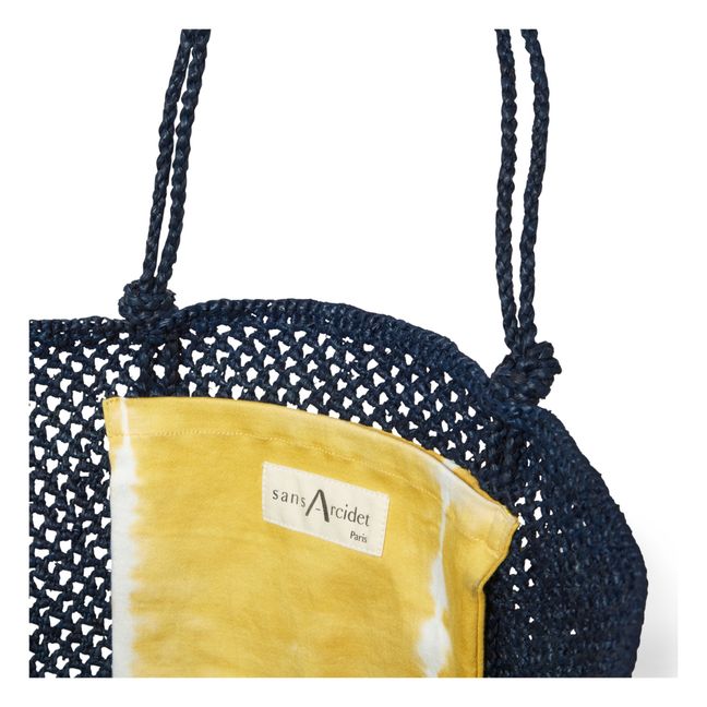 Cap Large Lacy Bag | Midnight blue