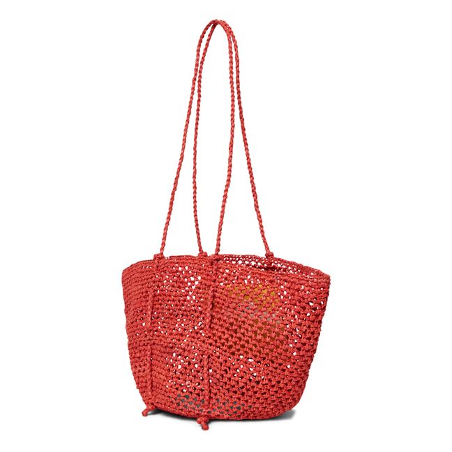 Sac Cap Lacy Small | Corail