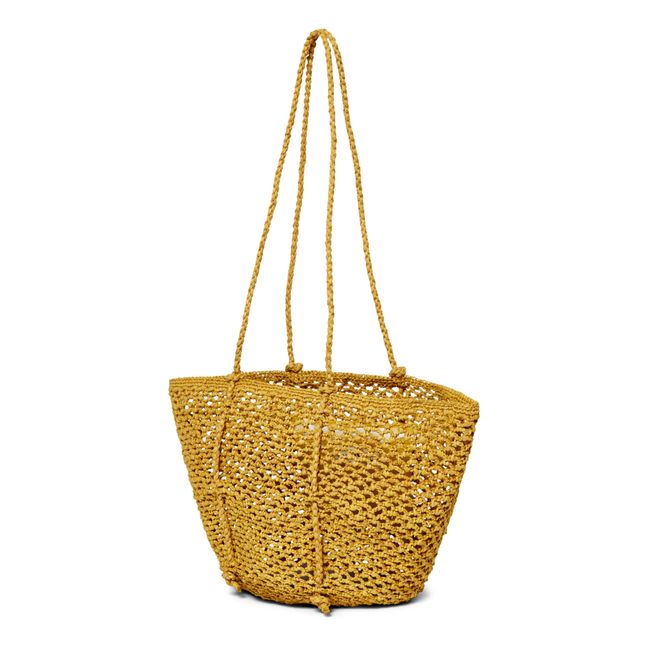 Sac Cap Lacy Small | Ocre