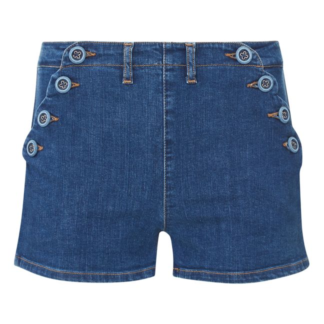 Pantalones cortos vaqueros de algodón orgánico | Vaquero