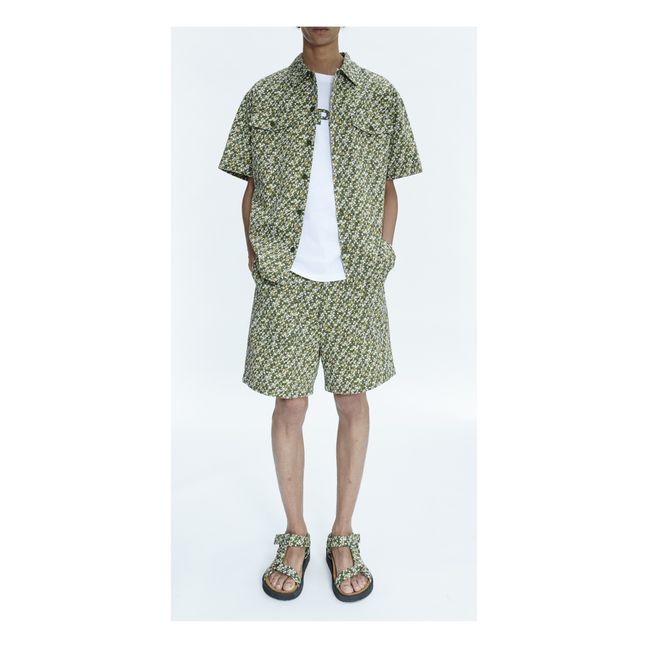 Collaboration A.P.C x Liberty - Chemisette Chris  | Khaki
