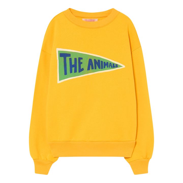 Sweatshirt The Animals Bear | Gelb- Produktbild Nr. 0