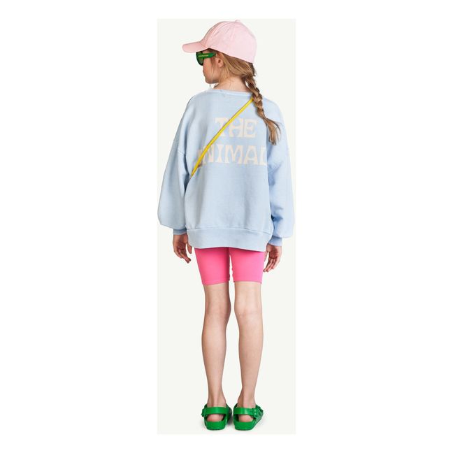 Logo Bear Oversize Sweatshirt | Azul Cielo