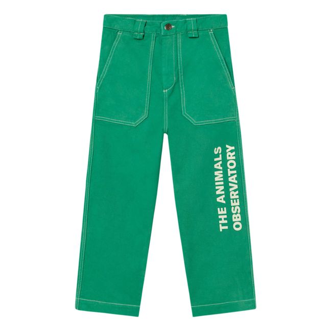 Ant Pocket Detail Pants | Verde