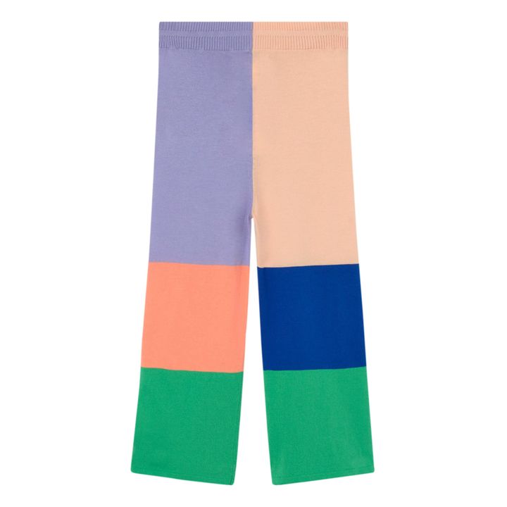 Color Block Crow Knit Trousers | Lila- Imagen del producto n°3