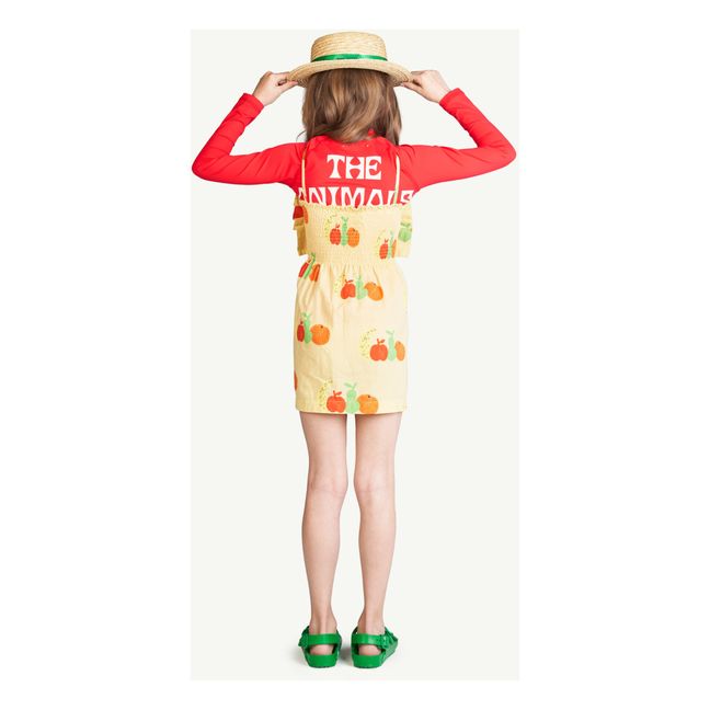 Dragonfly Fruit Dress | Giallo